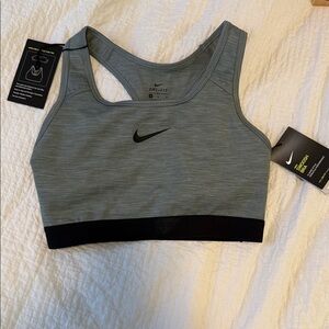 Nike Women's Heather Gray Sports Bra